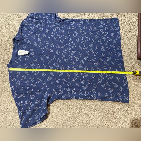 Vintage Victoria’s Secret Country Cotton Short Sleeve Paisley Tshirt Women’s L - Picture 4 of 5